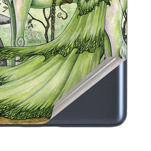 Amy Brown Guardian Fairy and Stag Galaxy S20 Fan Edition Skin